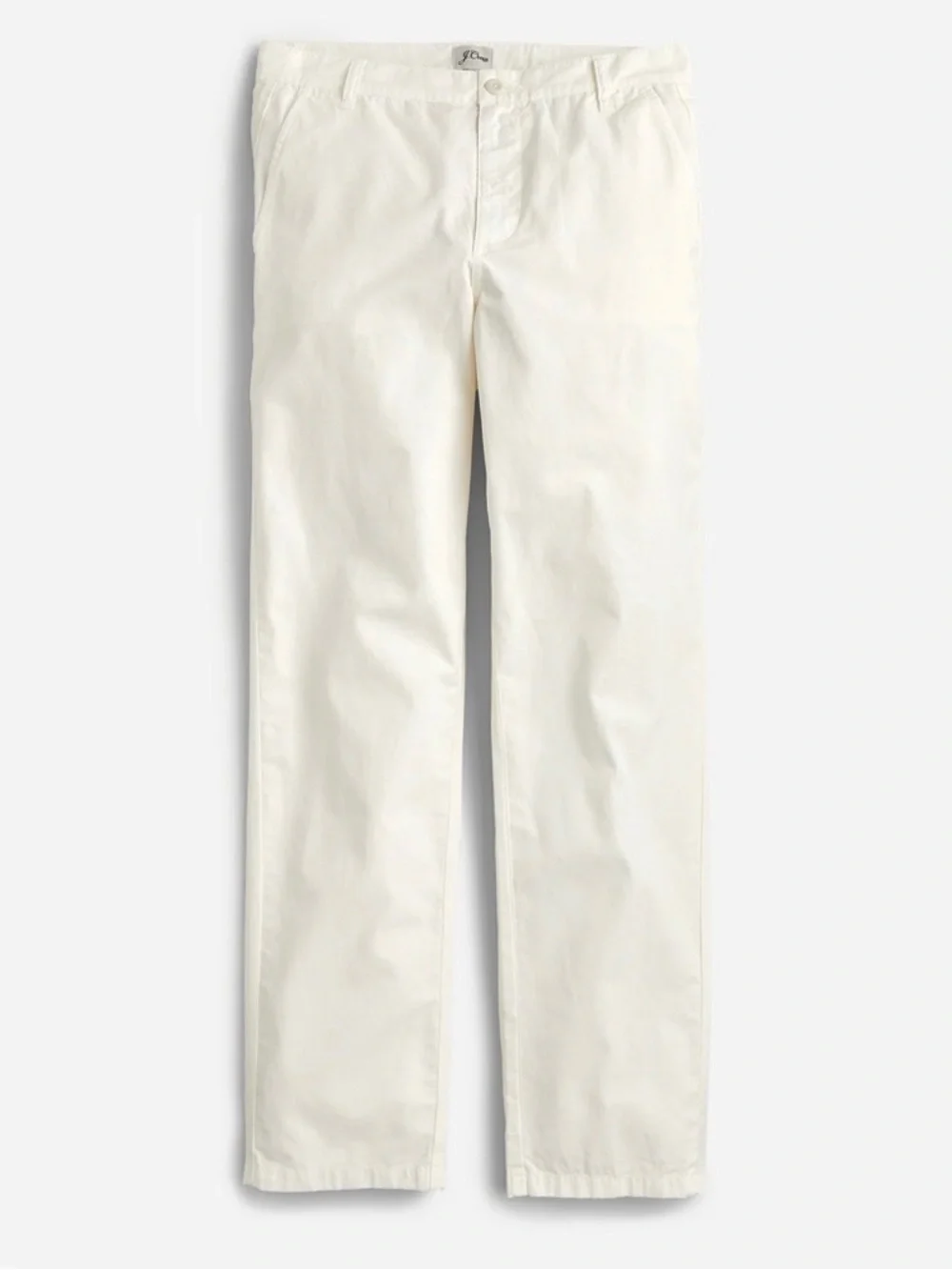 J.Crew Slouchy Boyfriend Chino Pants Women’s 27 Reimagined Ivory/Cream Straight